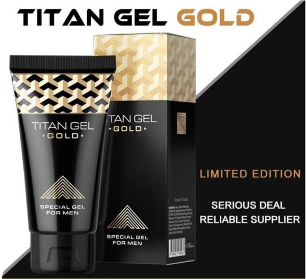 Titangel Gold 俄羅斯泰坦|黃金裝凝膠|原裝進口正品保證|Titan Gel香港總代理 - Image 3