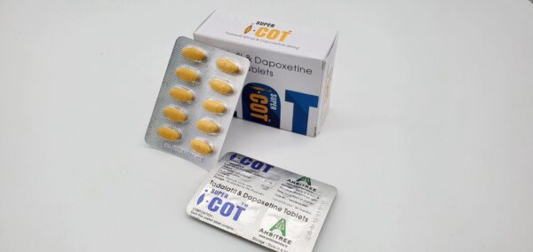 Ambitree Super i-Cot Tadalafil ＆ Dapoxetine tadarise 超級犀利士希愛力雙效 香港藥店正品 10粒一板 - Image 2